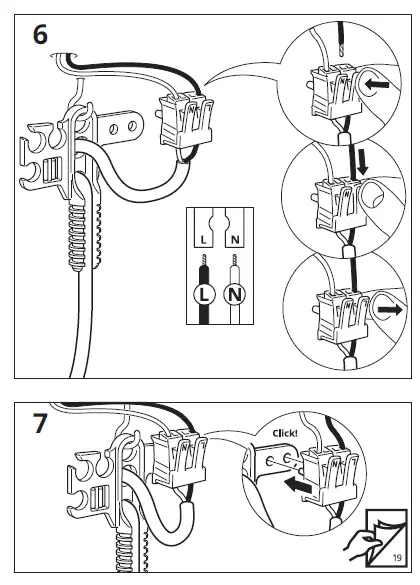 IKEA RANARP Household Ceiling Lamp fig7