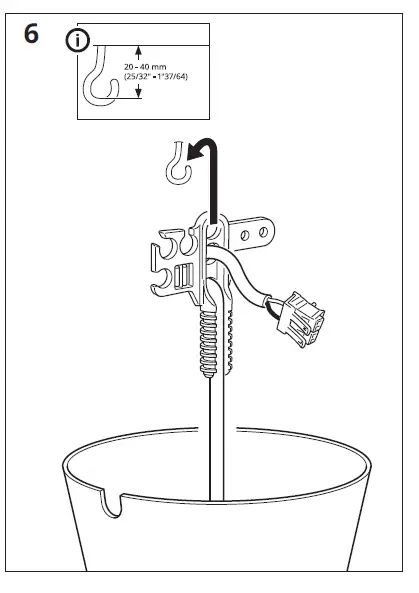IKEA RANARP Household Ceiling Lamp fig9