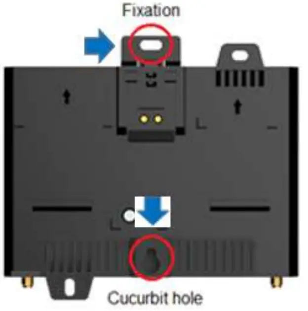 TD Tech eCube CG AU Main 4G Antenna Port - mounted