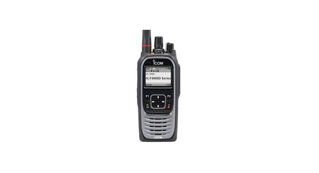 Icom Ic-f3400d Series Vhf Digital Transceivers Instructions