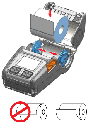 BIXOLON XM7 20 Mobile Label Printer - Media