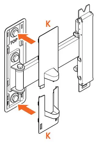 vogel s TVM 3460 Series TVM 3465 Full-Motion TV Wall Mount fig 10