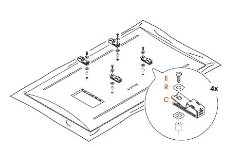 vogel s TVM 3460 Series TVM 3465 Full-Motion TV Wall Mount fig 3