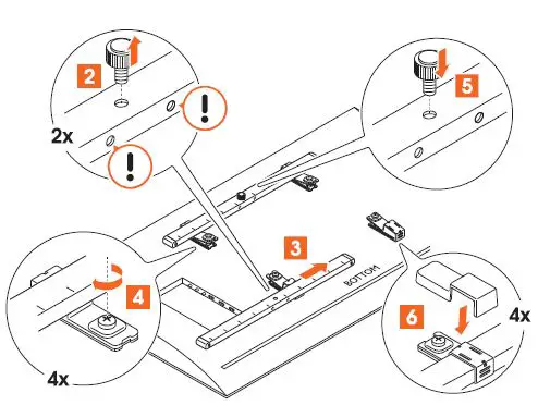 vogel s TVM 3460 Series TVM 3465 Full-Motion TV Wall Mount fig 5