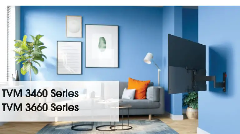 vogel s TVM 3460 Series TVM 3465 Full-Motion TV Wall Mount image