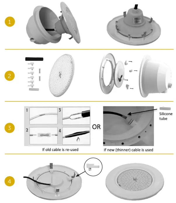 DURATECH PLS300B Vision Moonlight - Retrofit with PAR56 niche
