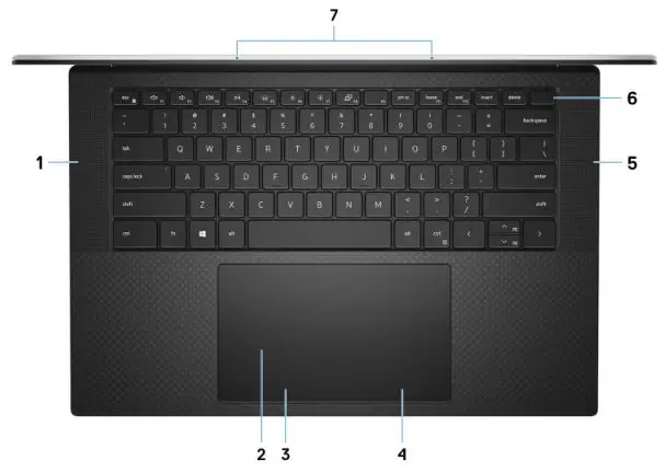 DELL XPS 15 9500 - Views of XPS 15 9500 Base