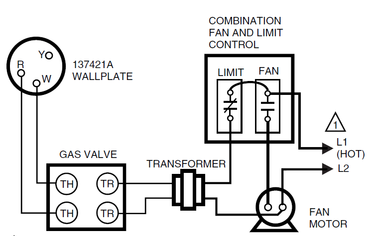 Honeywell T87F Universal Thermostat Instruction FIG 5