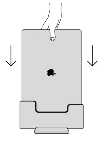BRYDGE Vertical Dock for MacBook Pro - SEAT