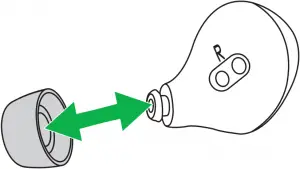 EarGel is premounted