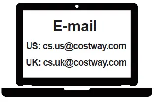 COSTWAY CB10249 Leisure Office Chair User Manual Fig1