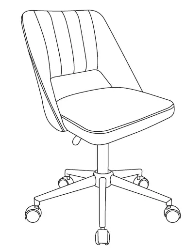 COSTWAY CB10249 Leisure Office Chair User Manual Product