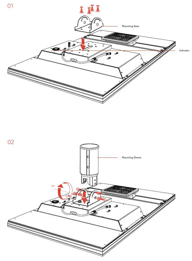 SOLTECH Sunlike 50W Solar LED Lighting Solutions-5