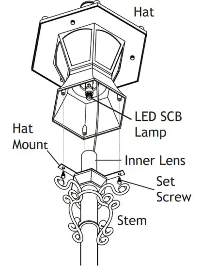 VPL-1006 Low Voltage Landscape Lighting - Reinstall Hat