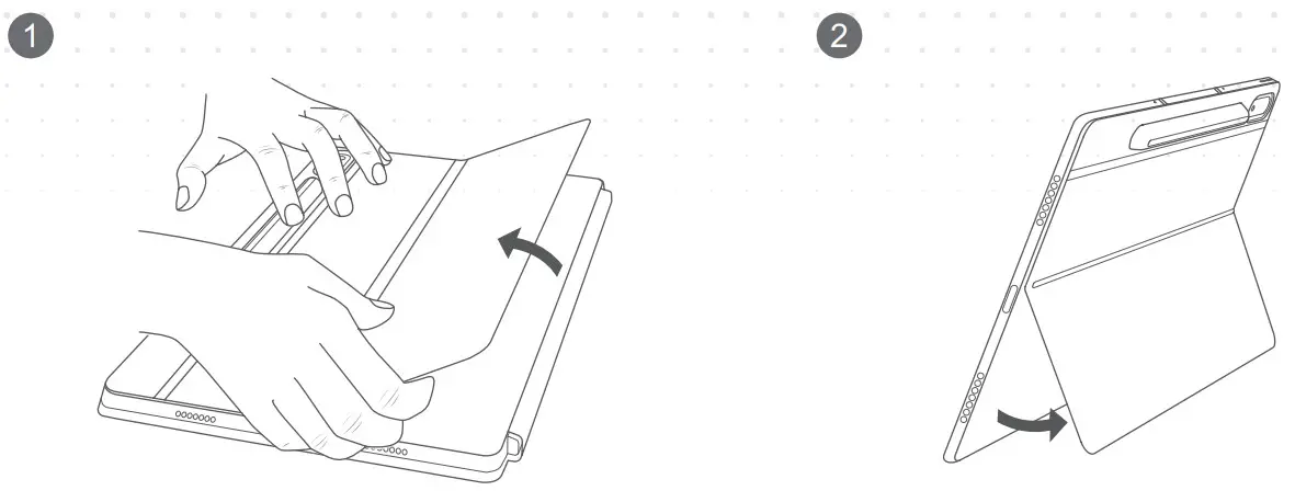 Lenovo TB Q706F Tab P12 Pro High End Android Tablet-Kickstand