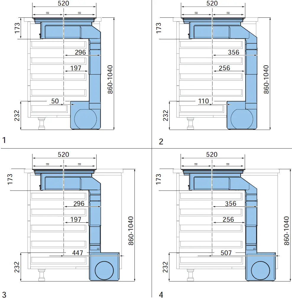 INVENTUM IKI9045FLOW Built-In Flow-In Induction Hob Dimensions 01