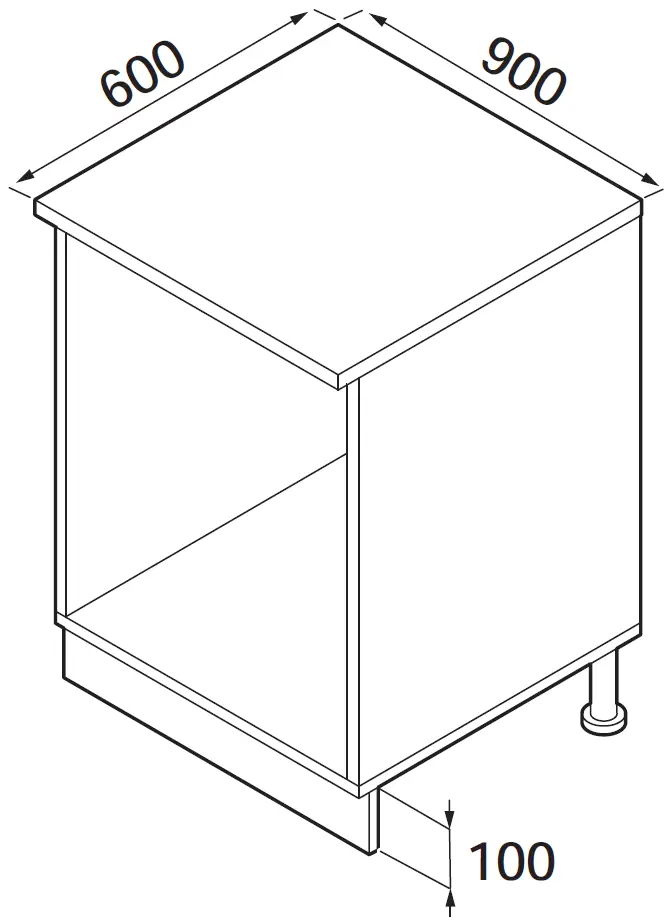 INVENTUM IKI9045FLOW Built-In Flow-In Induction Hob Size 01