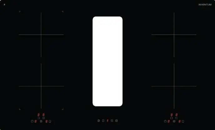 INVENTUM IKI9045FLOW Built-In Flow-In Induction Hob