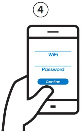 atomi smart AT1291 Smart WiFi White Bulb - Select the right network