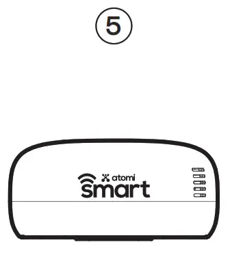 atomi smart AT1310 Smart WiFi AC Controller - Plug in your smart device