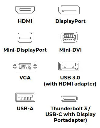 MISURA 3M101B Portable Dual Monitor - CABLE