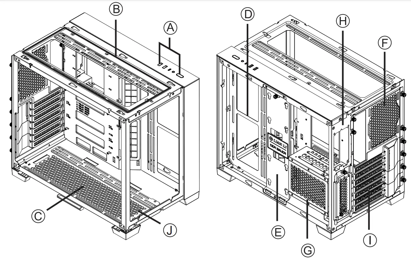 LIAN LI O11 Dynamic Mini Tower Case - FIG 13