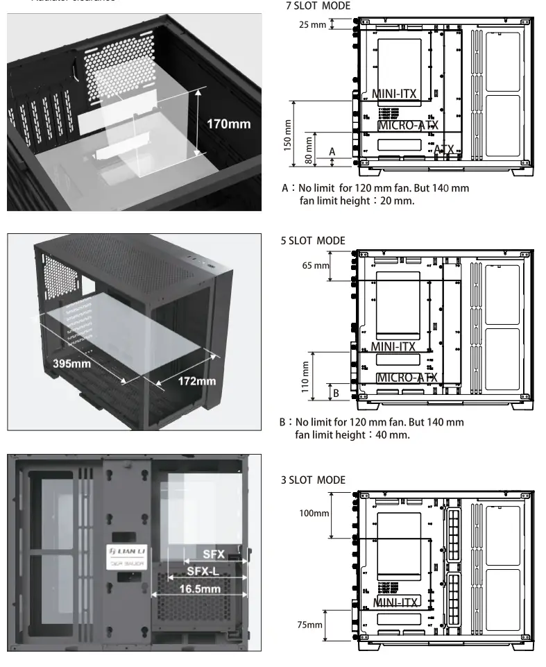 LIAN LI O11 Dynamic Mini Tower Case - FIG