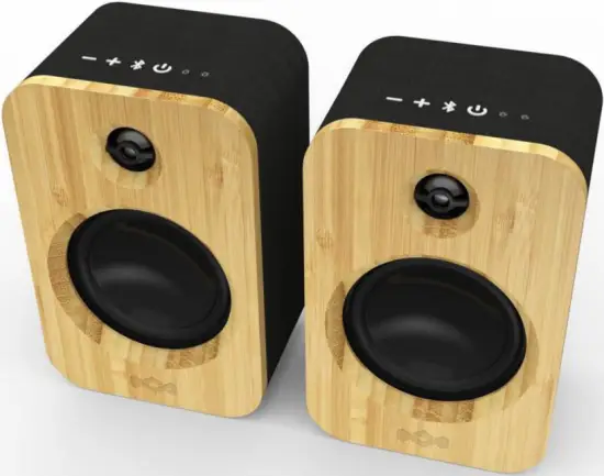 House Of Marley EM-JA019 Bluetooth Bookshelf Speakers