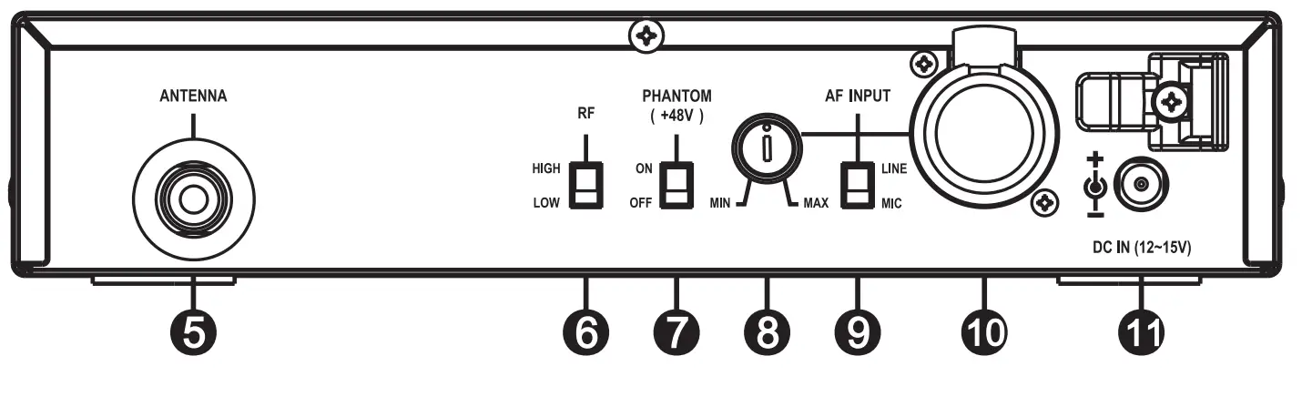 MIPRO MT 24A 2 4 GHz Digital Interlinking Transmitter - fig 14