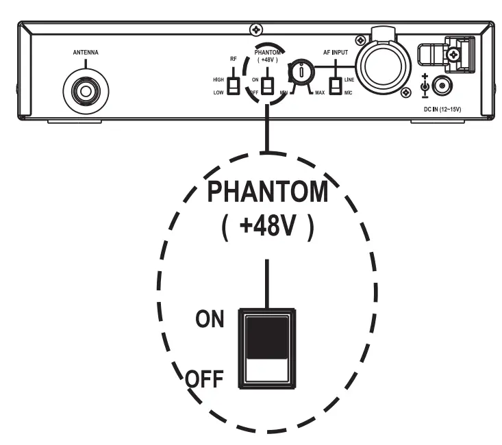 MIPRO MT 24A 2 4 GHz Digital Interlinking Transmitter - fig 4