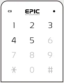 Epic Systems ES F300D Digital Door Lock -