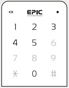 Epic Systems ES F300D Digital Door Lock - 1