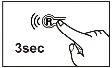 Epic Systems ES F300D Digital Door Lock - 3 sec