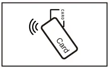Epic Systems ES F300D Digital Door Lock - card