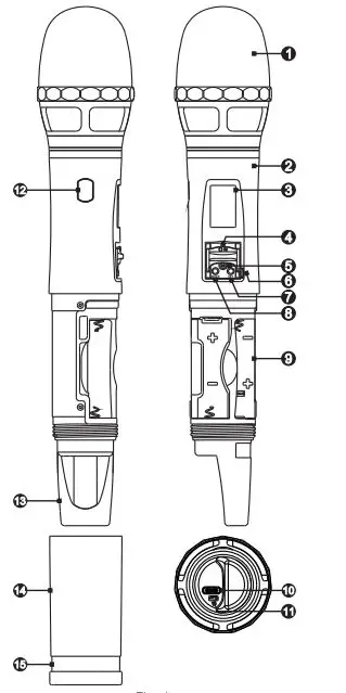 MIPRO ACT-800H Wireless Handheld Microphone