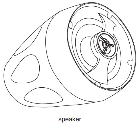 OSD AUSIO PLS4 FORZA 4 70V Pendant Speaker -