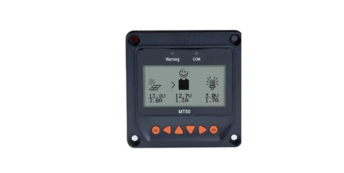 Epever Mt50 Remote Meter For Mppt Solar Charge Controller Instruction Manual Epever Mt50 Remote Meter For Mppt Solar Charge Controller Instruction Manual