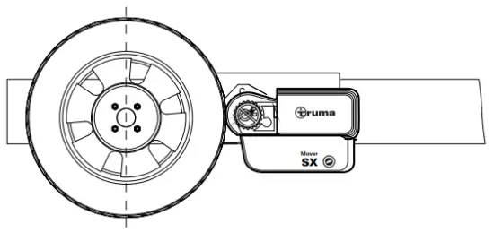 truma 60031 Mover SX Device - engagement leve