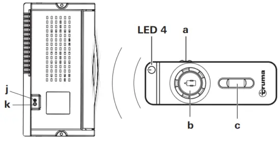 truma 60031 Mover SX Device - red LED