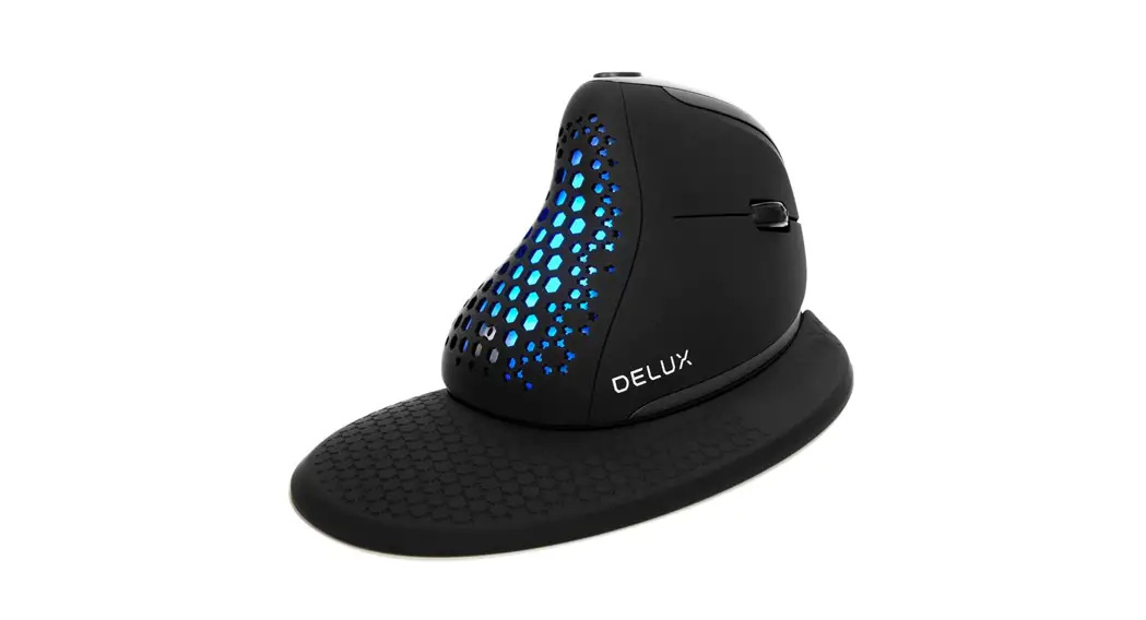 Delux M618xsd Seeker Wireless Ergonomic Vertical Mouse User Manual