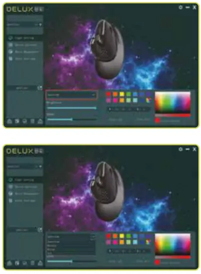 DELUX M618XSD Seeker Wireless Ergonomic Vertical Mouse - fig 5