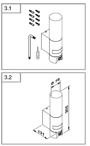 steinel-L-620-CAM-SC-Sensor-LED-Outdoor-Light-FIG-1