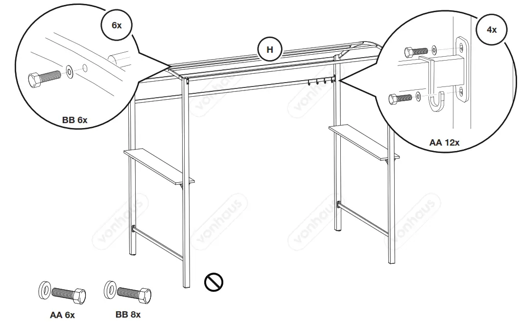 VonHaus 2500380 Outdoor Fireplace - fig 7