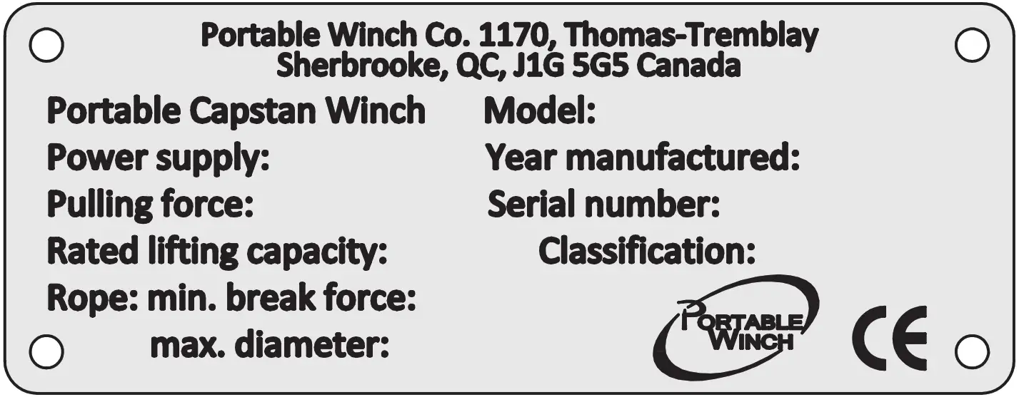 Portable Winch- 06- 08