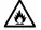 FIRE HAZARD ICON