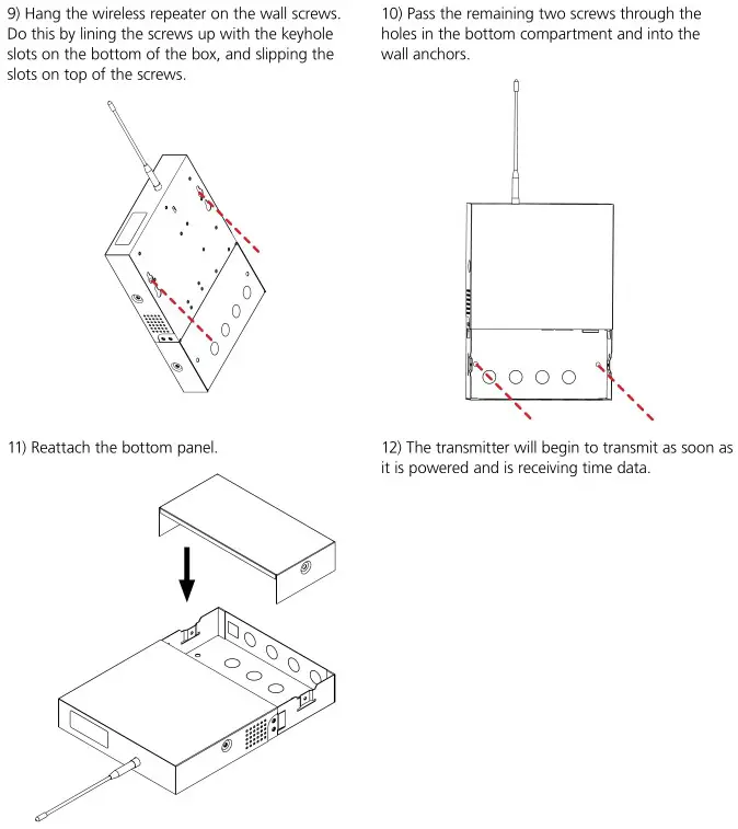 sapling SMA 1000 Network Repeater Installation 4
