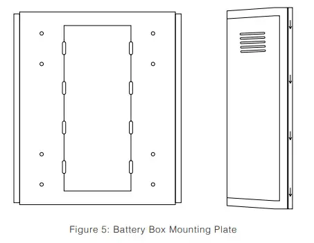 i G3N E Wall Lithium Lifepo4 Battery - Expansion Box Mounting