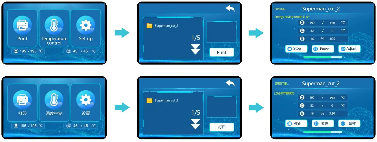Creality CR-1000 Pro 3D Printer User Manual - Printing