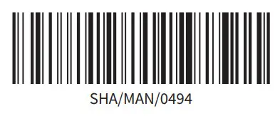 SHARP Aquos 24BC0E 24 Inch HD Ready LED TV - bar code