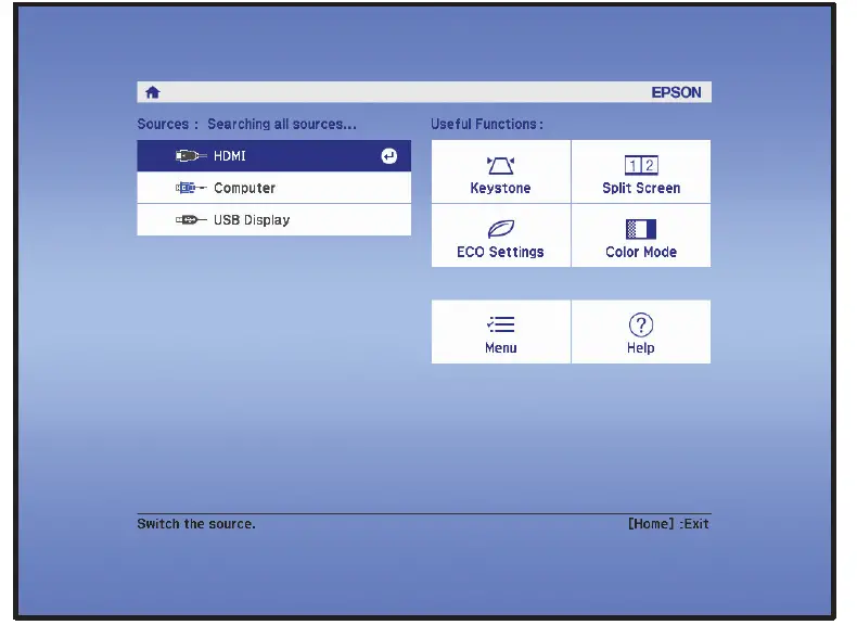 EPSON -EX3280 -3LCD- XGA -Projector -6
